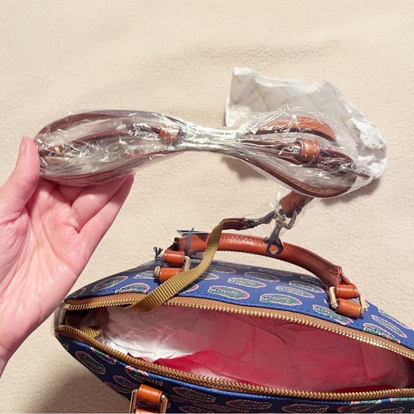 Dooney & Bourke Womens Florida Gators Coated Canvas Convertible Handbag Purse - Picture 11 of 16